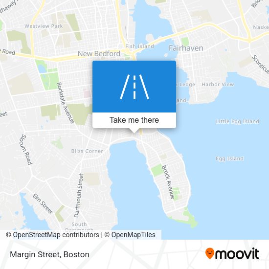 Mapa de Margin Street