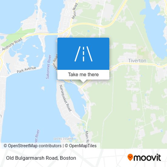 Mapa de Old Bulgarmarsh Road