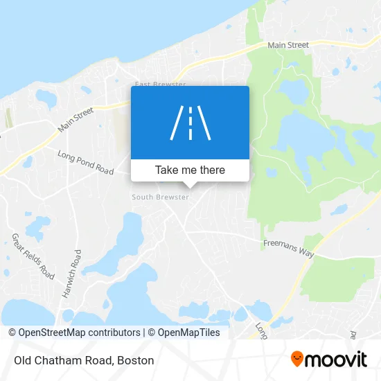 Old Chatham Road map