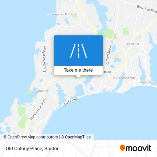 Old Colony Place map