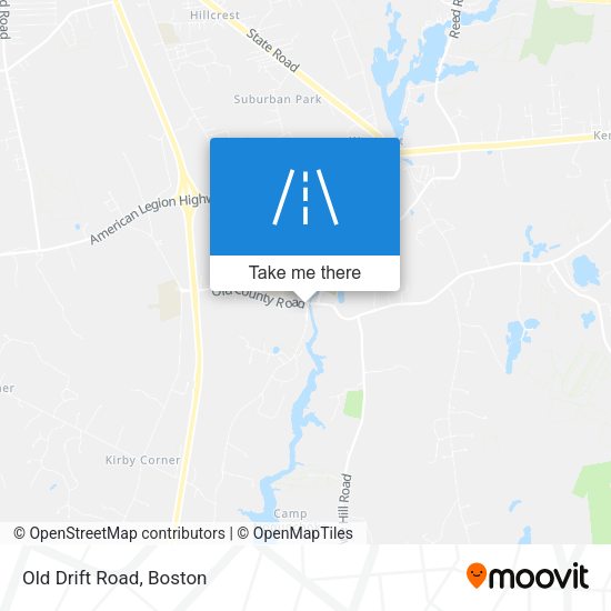 Mapa de Old Drift Road