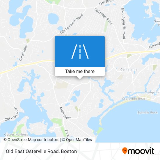 Mapa de Old East Osterville Road