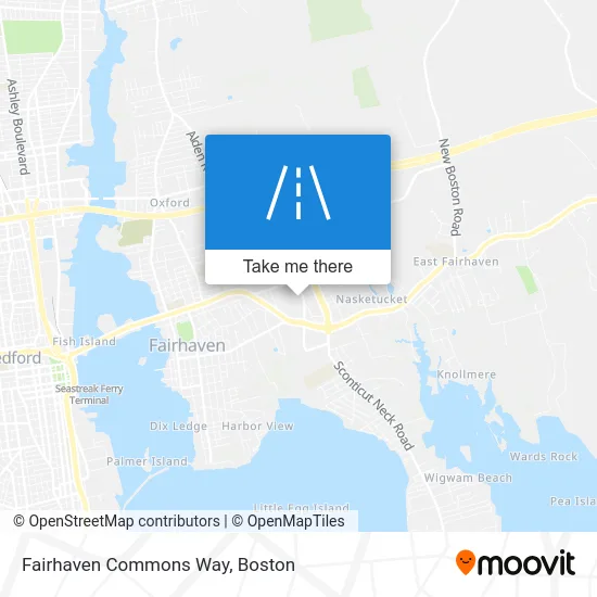 Fairhaven Commons Way map