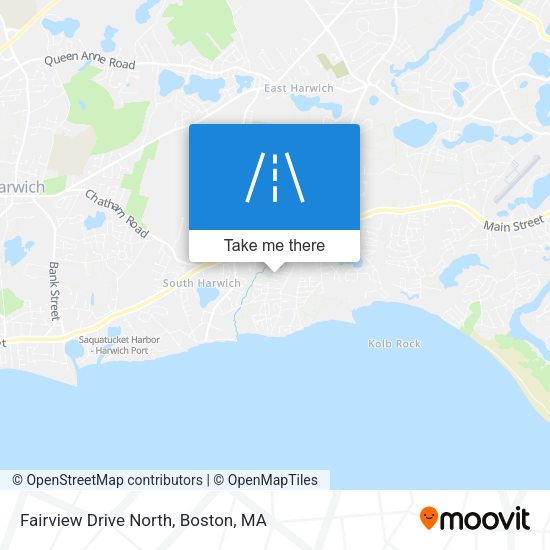 Fairview Drive North map