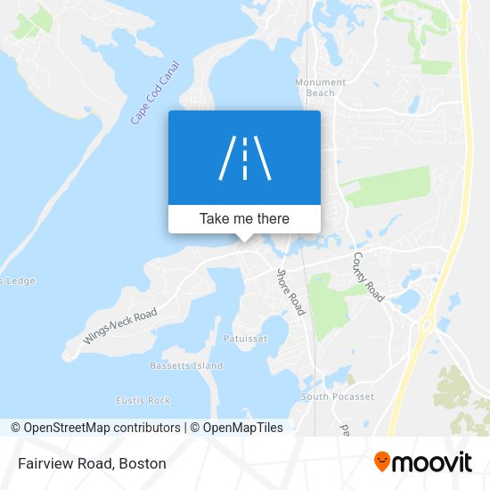 Fairview Road map