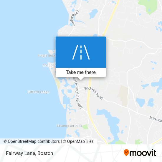 Mapa de Fairway Lane