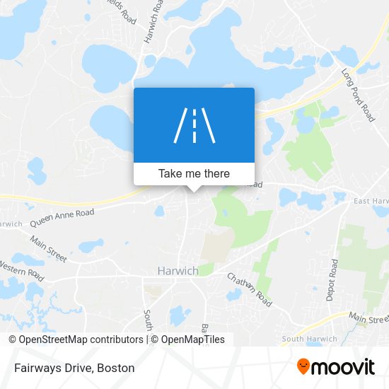 Mapa de Fairways Drive