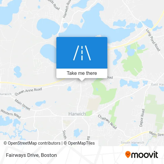 Fairways Drive map