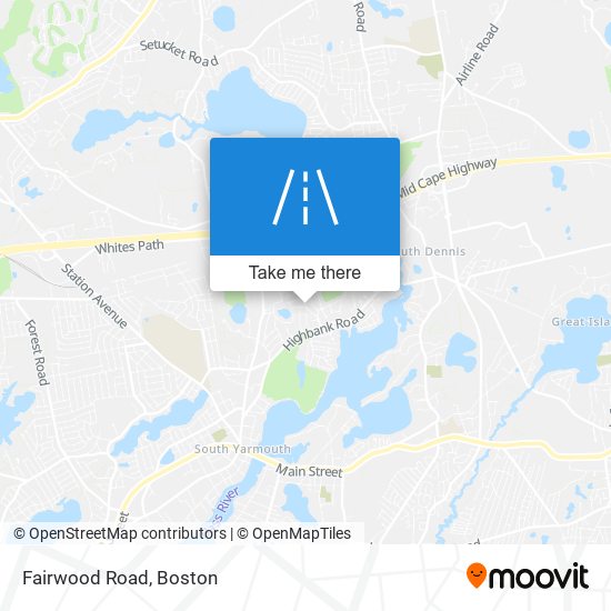 Fairwood Road map