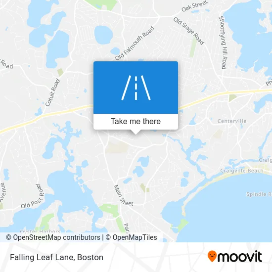 Falling Leaf Lane map