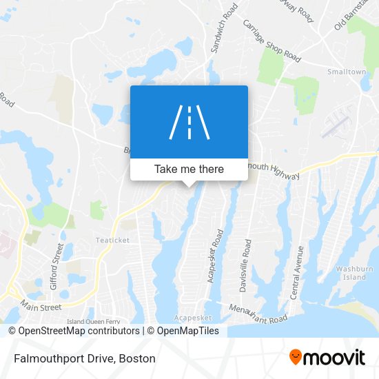 Mapa de Falmouthport Drive