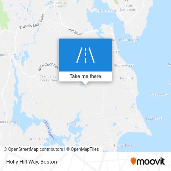Mapa de Holly Hill Way