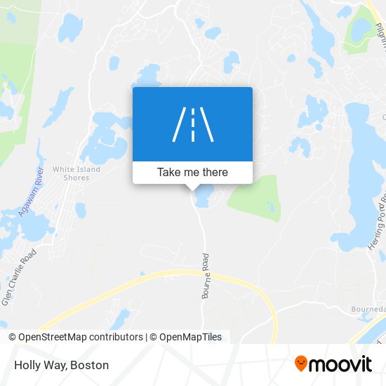 Holly Way map