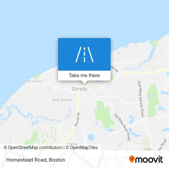 Mapa de Homestead Road
