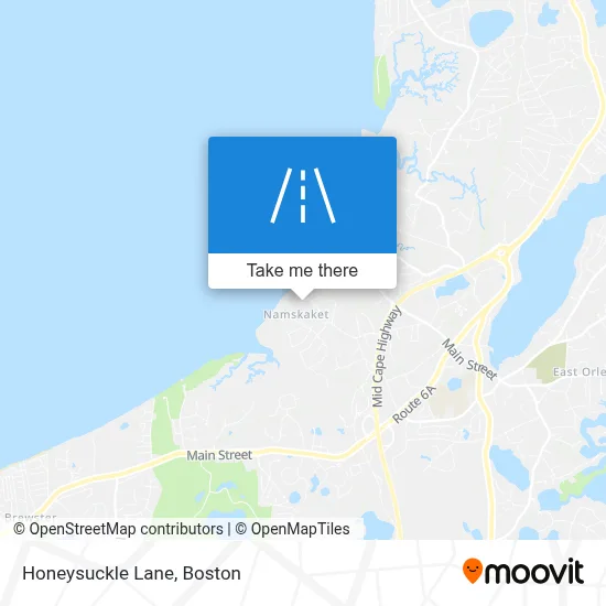 Honeysuckle Lane map