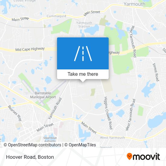 Hoover Road map