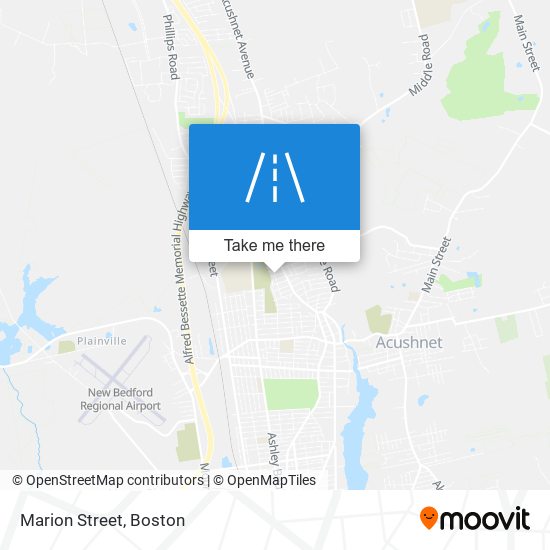 Mapa de Marion Street