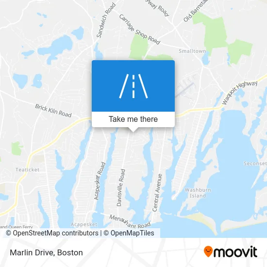 Marlin Drive map