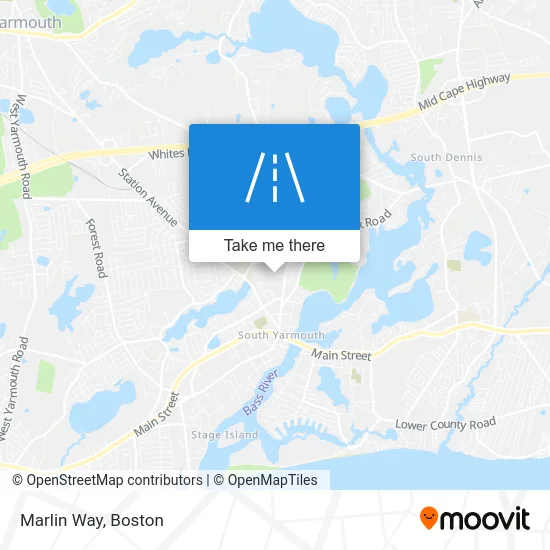 Marlin Way map