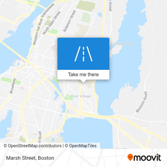 Mapa de Marsh Street