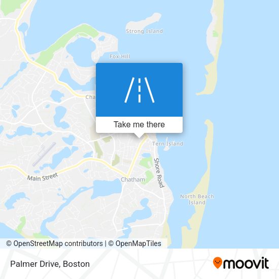 Mapa de Palmer Drive