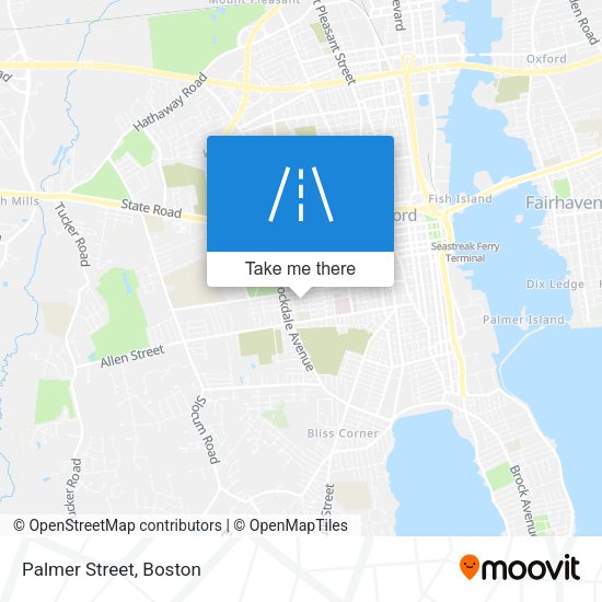 Mapa de Palmer Street