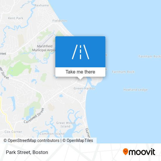 Mapa de Park Street
