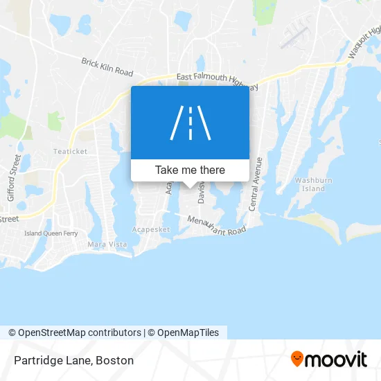 Partridge Lane map