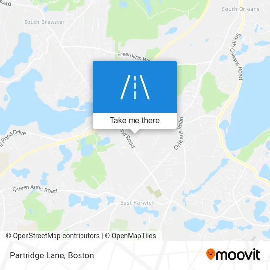 Partridge Lane map