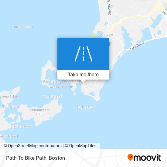 Path To Bike Path map