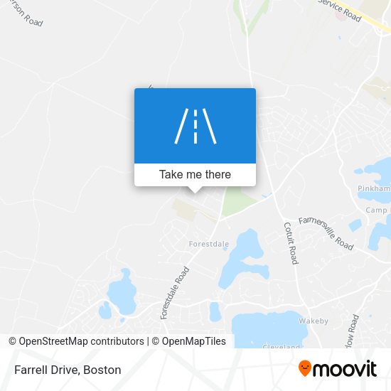 Farrell Drive map