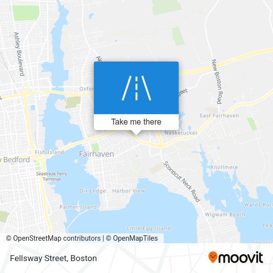 Mapa de Fellsway Street