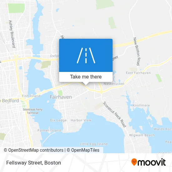 Fellsway Street map