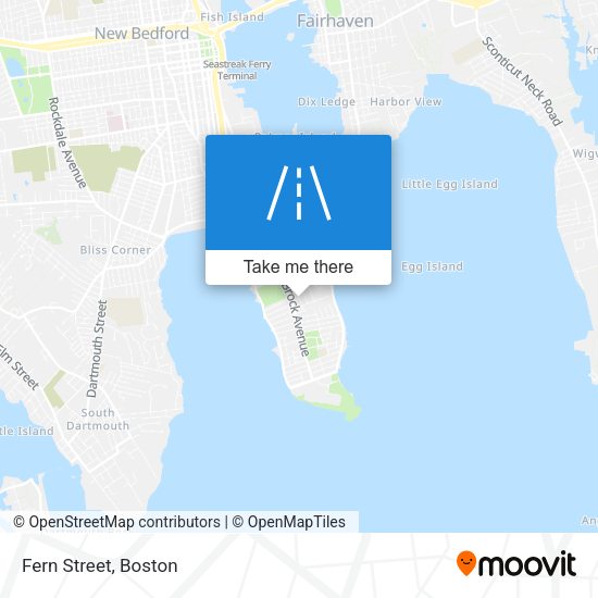 Mapa de Fern Street