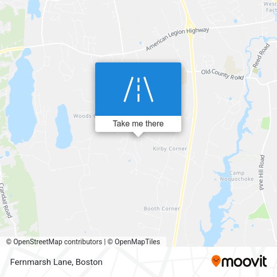 Mapa de Fernmarsh Lane
