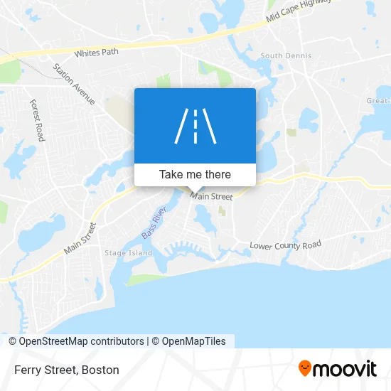 Ferry Street map