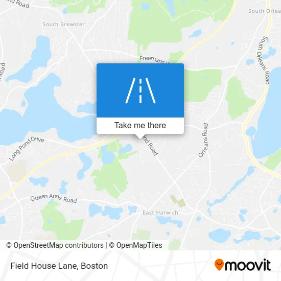 Field House Lane map