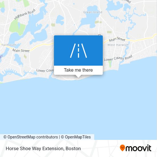 Horse Shoe Way Extension map