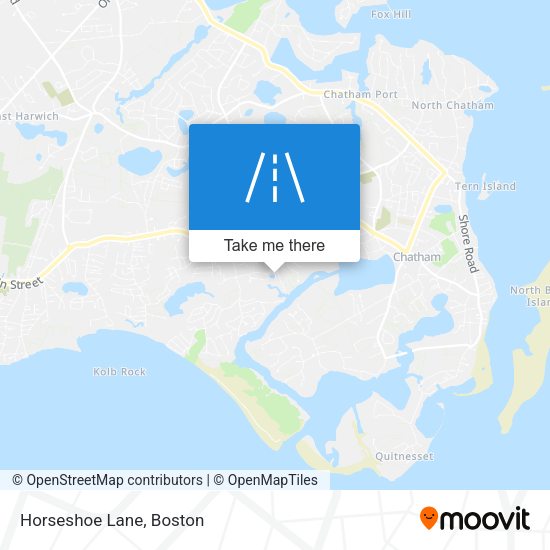 Mapa de Horseshoe Lane