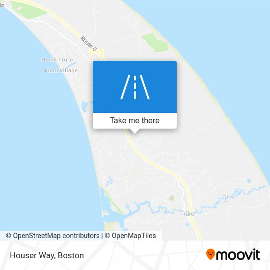 Houser Way map