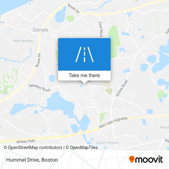 Mapa de Hummel Drive