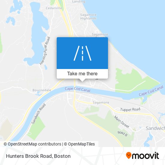 Mapa de Hunters Brook Road