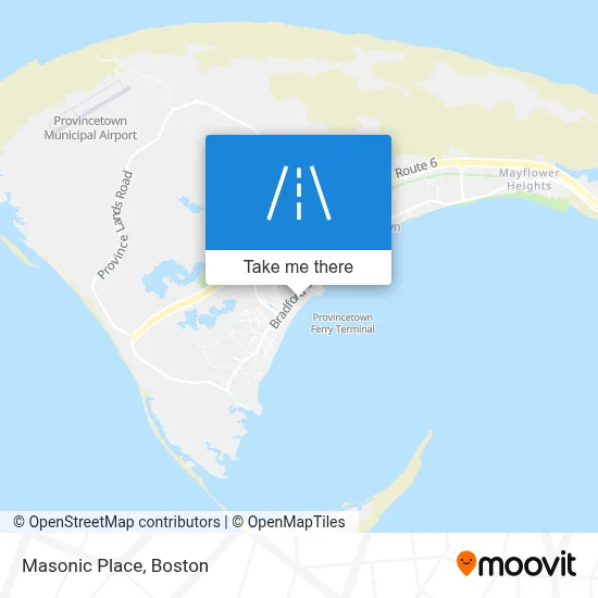 Masonic Place map