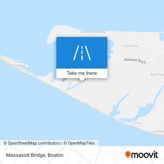 Massasoit Bridge map