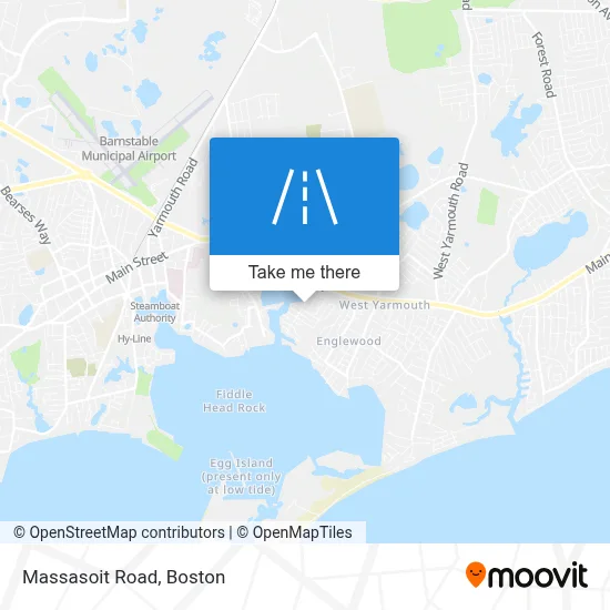 Massasoit Road map
