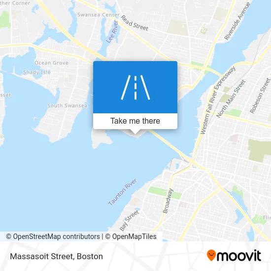 Massasoit Street map