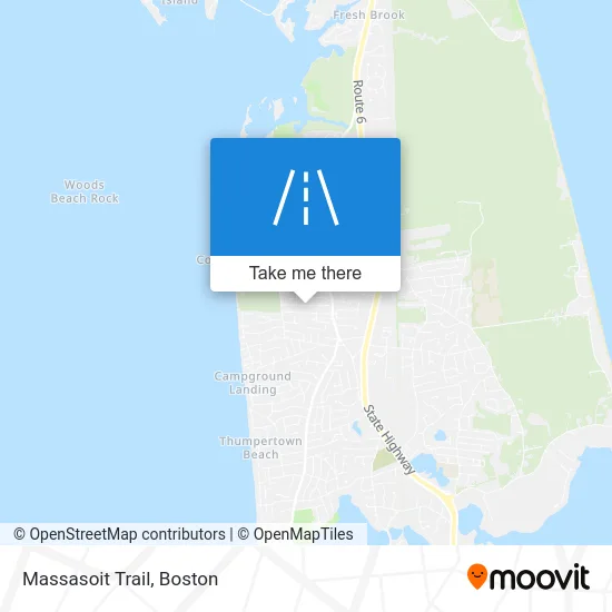 Massasoit Trail map