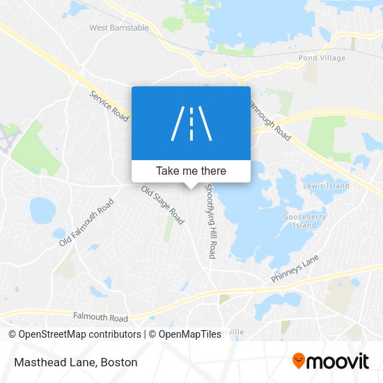 Mapa de Masthead Lane