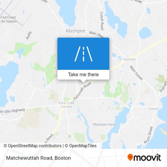 Mapa de Matchewuttah Road