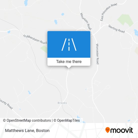 Mapa de Matthews Lane